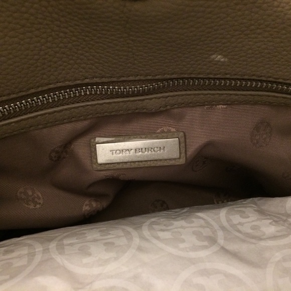 Gray & Silver Tory Burch handbag (NWT) - Picture 3 of 7